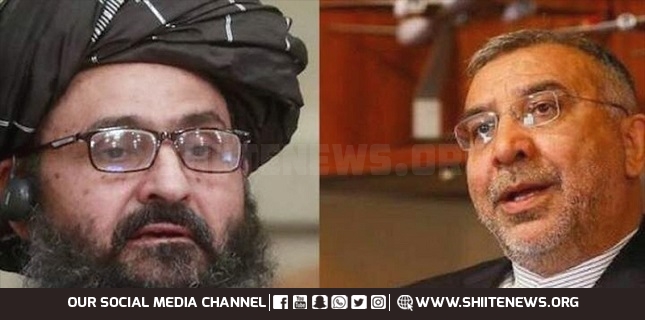 Iranian diplomat meets Taliban’s representative in Doha
