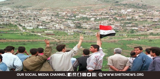 Liberating Israeli-occupied Golan Heights national priority: Syria