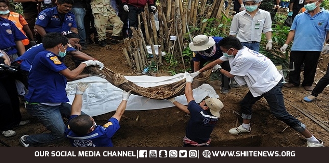 Muslims mass graves