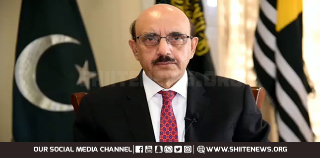 Azad Kashmir President calls for holding India accountable for war crimes