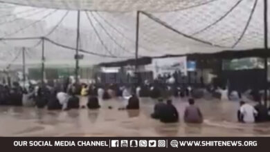 Shia Muslims begin azadari despite rains