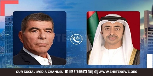 Israeli, UAE FMs Hold First Call as Telephone Service Starts between Two Sides