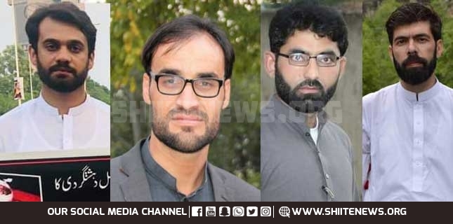 Four Shia notables subjected to enforced disappearance in Parachinar
