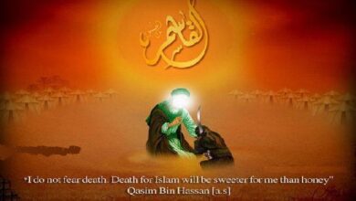 Qasim ibn Hassan (AS) in Karbala