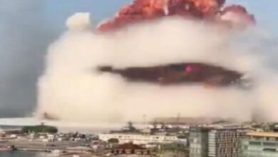 explosion in Beirut