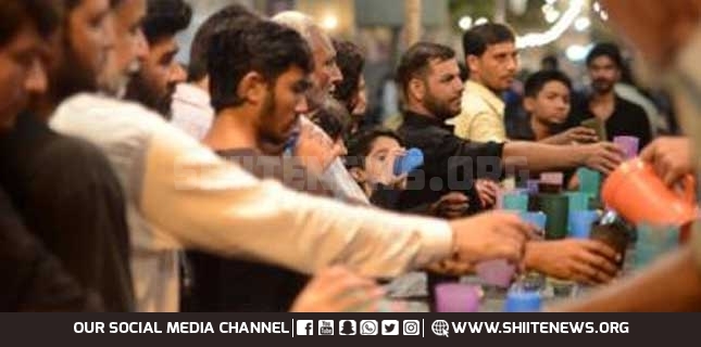 Sunnis announce sabeels for Shia mourners Moharram azadari processions