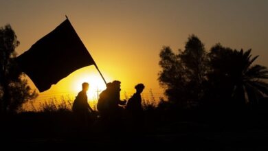Arbaeen pilgrims walk