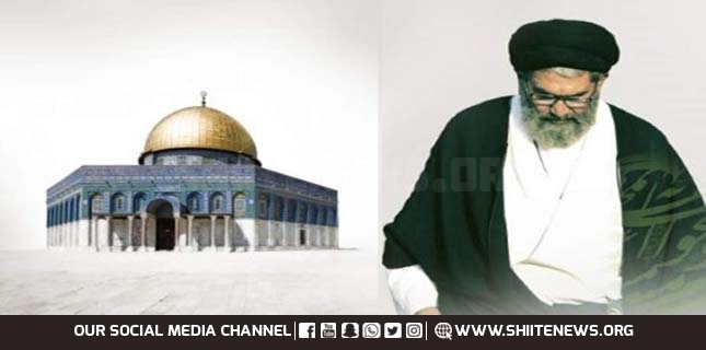 Allama Sajid Naqvi underlines Palestine and Kashmir major human rights issues