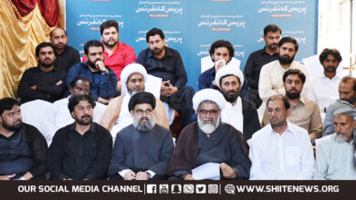 Shia Zakireen meet MWM leader Allama Raja Nasir