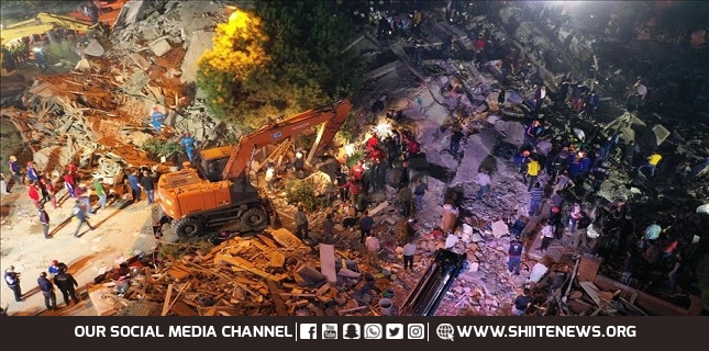 17 killed, 709 injured in quake in Izmir, Aegean Turkey