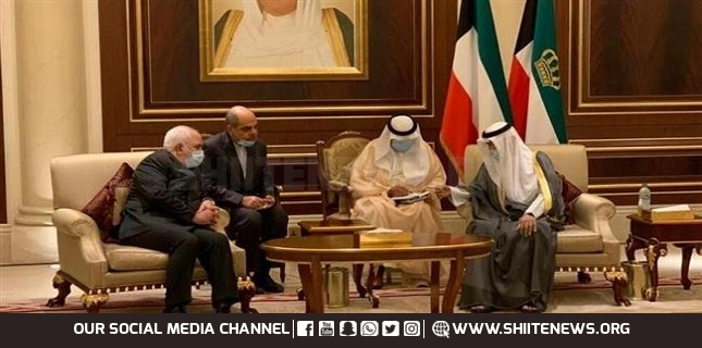 FM Zarif asserts Iran’s support for Kuwait in meeting with new emir