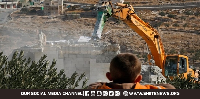 Israel demolished Palestinian homes