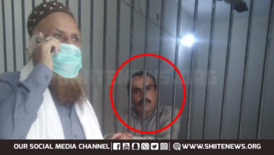 Biased police cop detains Shia Muslim due to mourning
