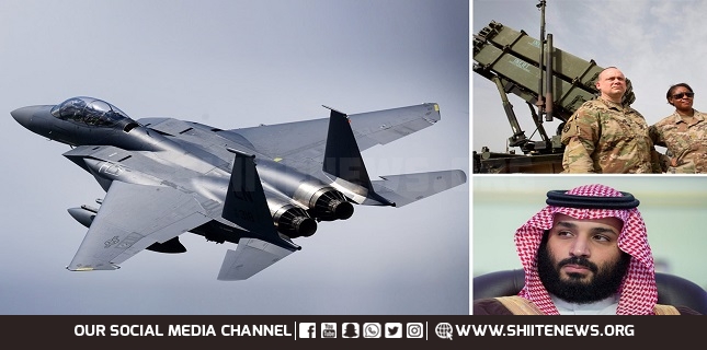 US Air Force F-16 fighters deployed to Saudi Arabia