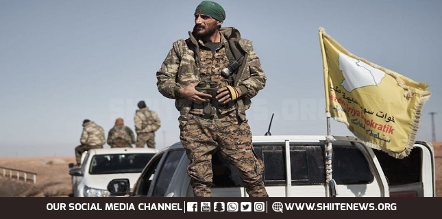 US-backed SDF forces