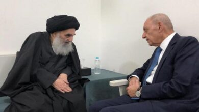 Nabih Berri and Ayatollah Sistani