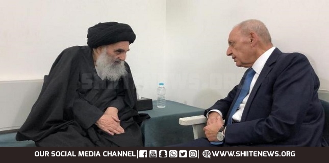 Nabih Berri and Ayatollah Sistani