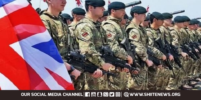 British troops