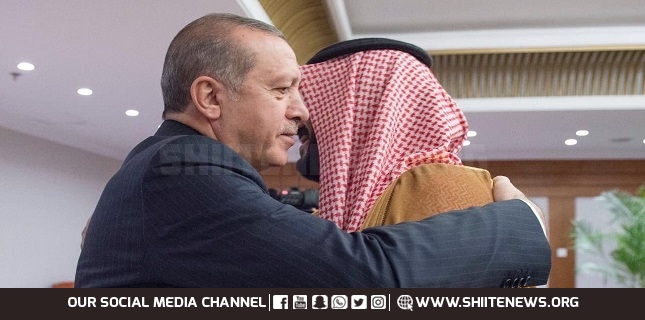 Erdogan and king Salman