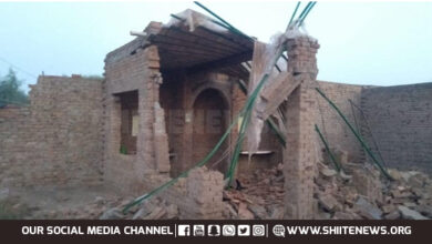 Outlawed Sipah Sahaba terrorists demolish Shia mosque