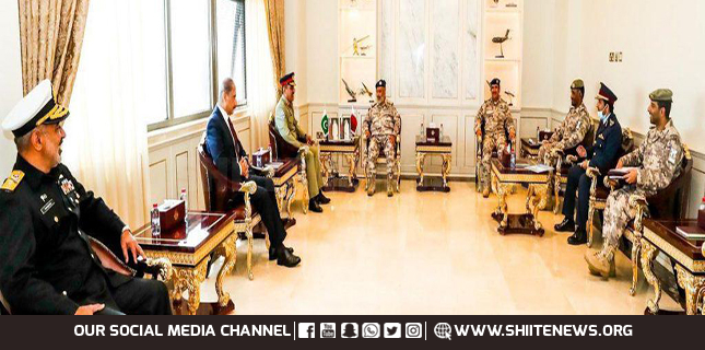CJCSC General Nadeem Raza meets military top brass during Qatar visit