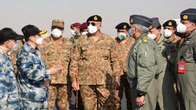 Army Chief inspects Pakistan China Joint Exercise