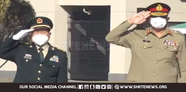 China Defence Minister meets Pakistan Army Chief at GHQ