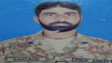 One terrorist killed while one soldier martyred