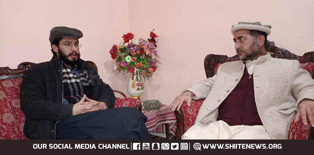 Leader of pro local government election meets Allama Tasawwur Javadi in AJK