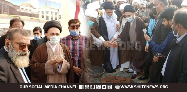 Foundation stone of Masjid ul Hussain laid in Hussain Bloc of Bahria Town Lahore