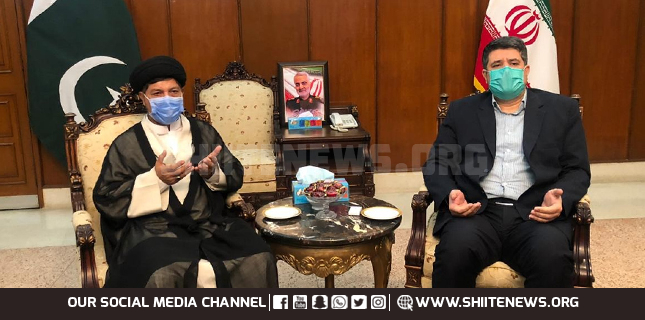 Allama Baqir visits Iran consulate for condolence on loss of Mohsen Fakhrizadeh
