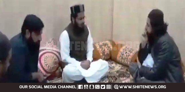 Muavia Azam of outlawed terrorist party meets son of deceased TLP chief