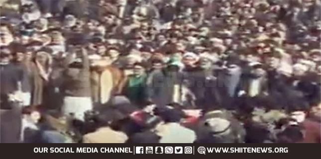 Funeral prayers of slain Hazara Shia coalmine workers offered in Quetta today