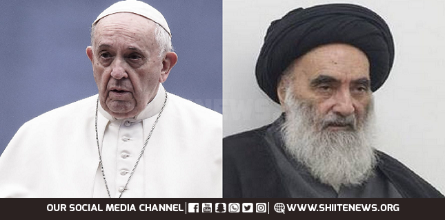 Pope to meet top Shiite cleric Ayatollah Ali Sistani in March