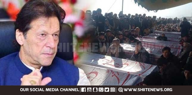 Families of martyred Hazara Shia coalminers ask PM to arrive at sit in venue