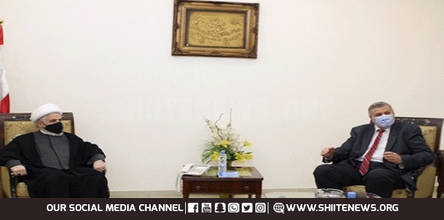 Sheikh Qassem Welcomes UN Special Coordinator on End of His Mission
