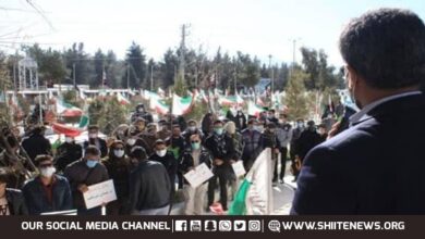 Iranians rally in solidarity with families of slain Hazara