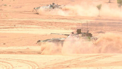 Pakistan Army conducts tactical drills Jidar ul Hadeed in Thar Desert