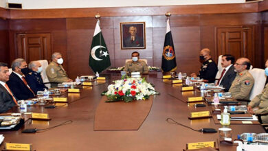 Pakistan military leaders discuss