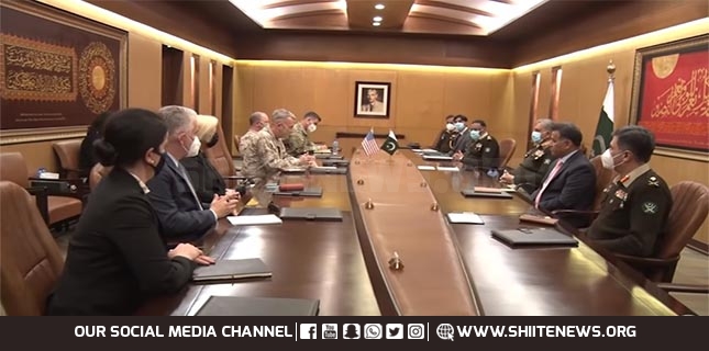 US CENTCOM Commander meets Pakistan Army Chief