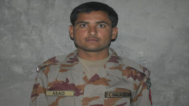 FC soldier Asad Mehdi embrace martyrdom in terrorist attack
