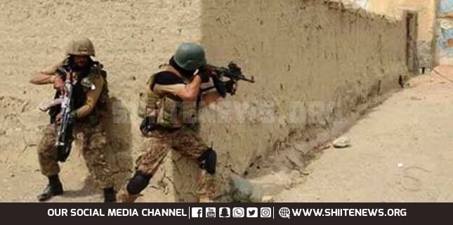 Pakistan Army shot dead four terrorists and loses two soldiers