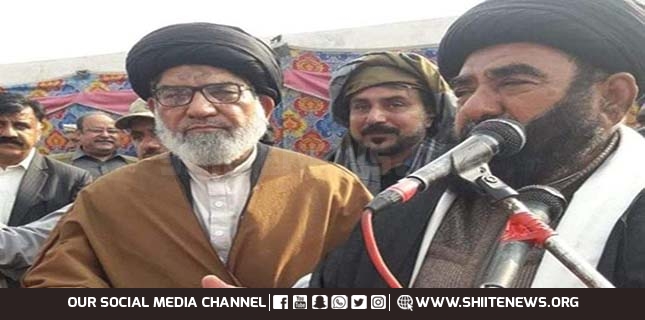 Allama Taqi Naqvi conveys Allama Sajid Naqvi message on Mureed Kazim soyem