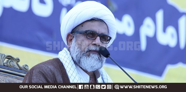 Allama Raja Nasir says Wilayah of Maula Ali guarantee welfare society