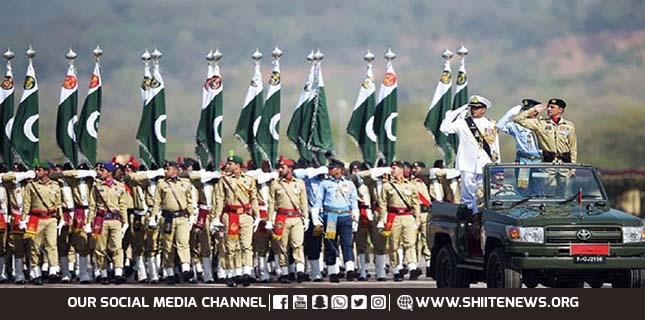 Armed forces hold Pakistan Day military parade in Islamabad today