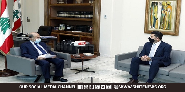 Aoun, Ghajar Discuss Means to Secure Funds to Buy Fuel for Power Supply