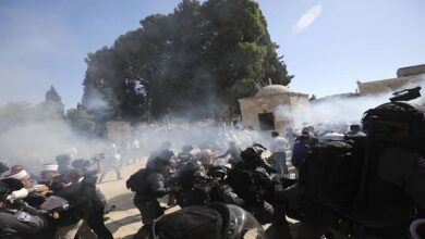Israeli forces attack Palestinian protesters, al-Aqsa worshipers