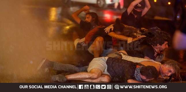 Israeli protesters attacked in 37th consecutive week of anti-Netanyahu demos