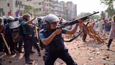 Protesters, police clash in Bangladesh during Indian PM visit