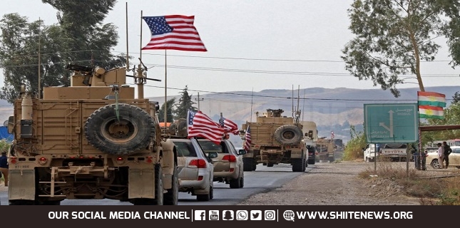 US military support convoy targeted in central Iraq